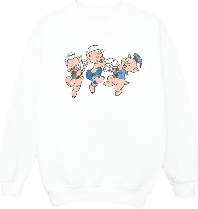 Produktbild Disney Three Little Pigs Having Fun Sweatshirt Mädchen (152, 158)