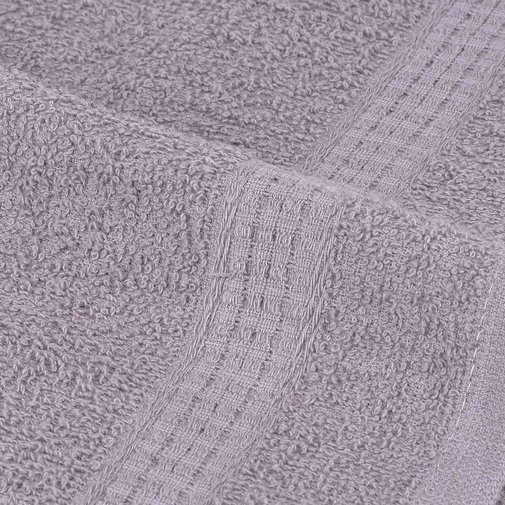 Image du produit VidaXL Serviettes de toilette 4 pcs. Gris 30x30 cm 360 g/m² 100% coton Essuie-mains (30 x 30 cm)