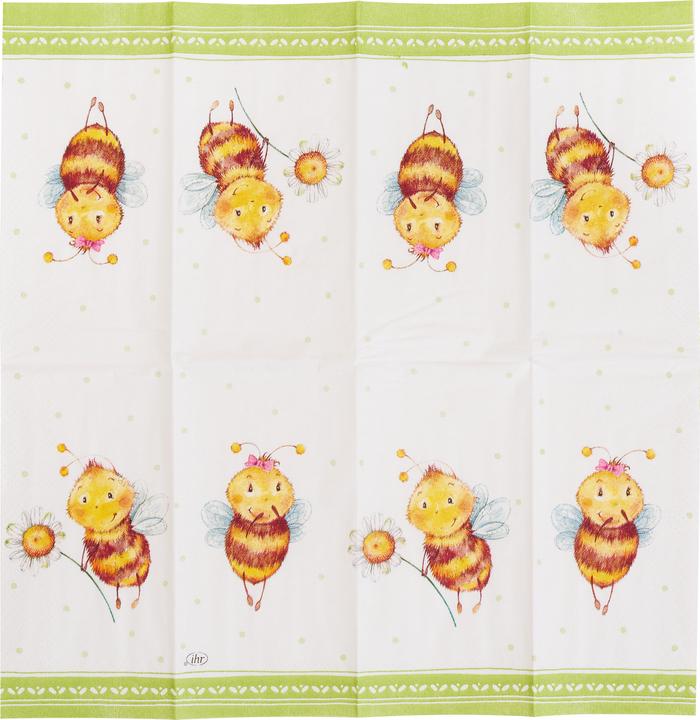 Produktbild IHR Taschentücher SUNNY BEE light green