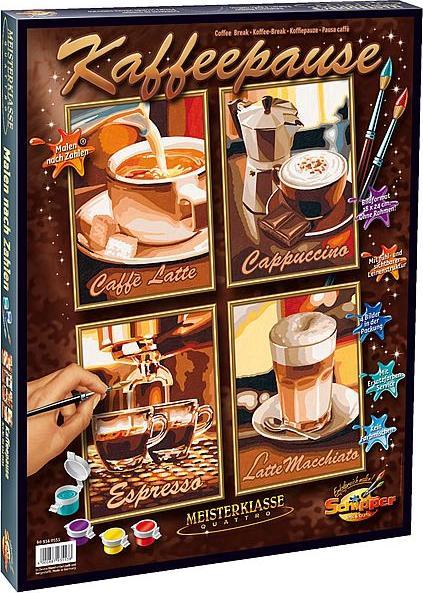 Actual product image Schipper Painting by numbers - coffee break