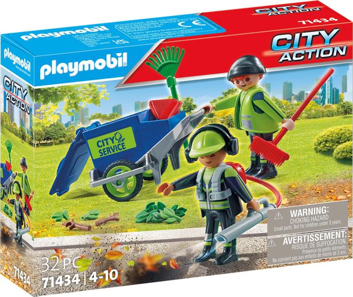 Image du produit Playmobil Stadtreinigung mit E-Fahrzeug (71434, Playmobil City Action)
