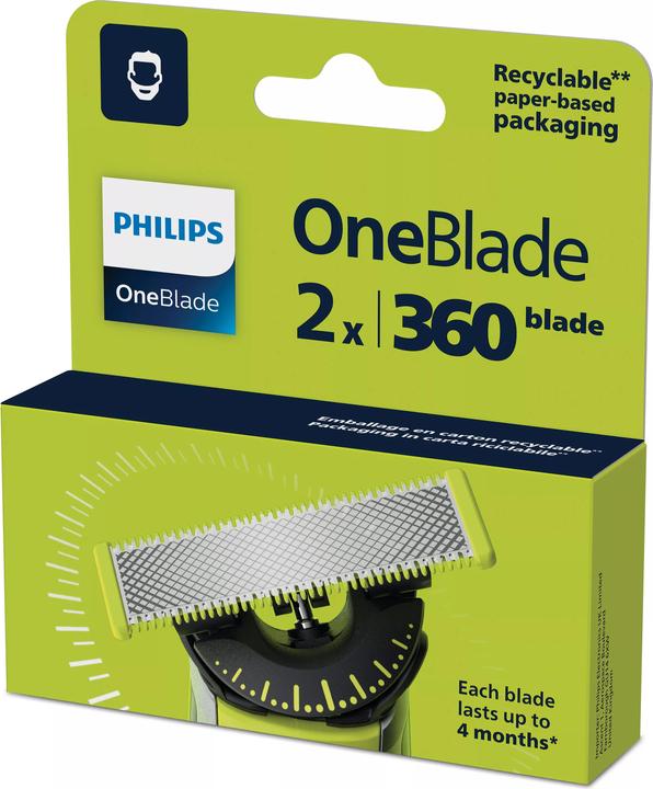 Productafbeelding Philips OneBlade QP420/50 Vervangend mesje (2 x)