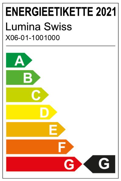 Etichetta energetica Lumina Swiss Ghirlanda LED Tradizionale di Natale Calda 2700K 100LED 10m (10 m)