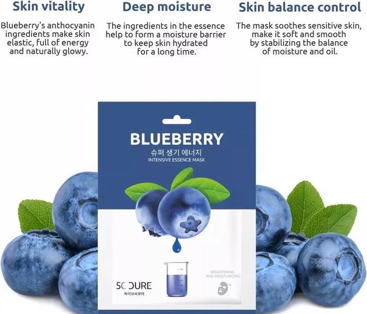 Produktbild 5C Cure Blueberry Intensive Essence Mask