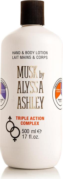 Produktbild Alyssa Ashley White Musk Hand & Body Moisturiser (Körperlotion, 500 ml)