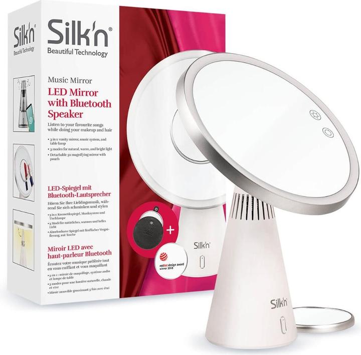 Image du produit Silk'n Music Mirror Blanc (39 x 12 x 27 cm)