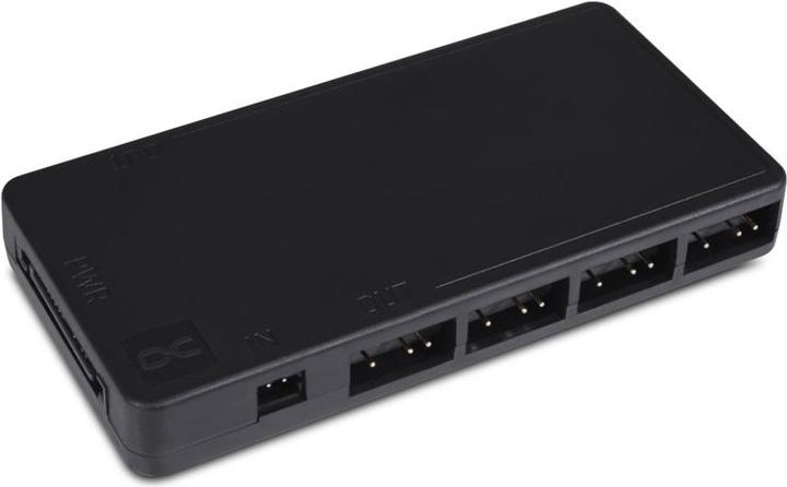 Actual product image Alphacool Core 11x 3-pin DRGB splitter - black (11 Fan)