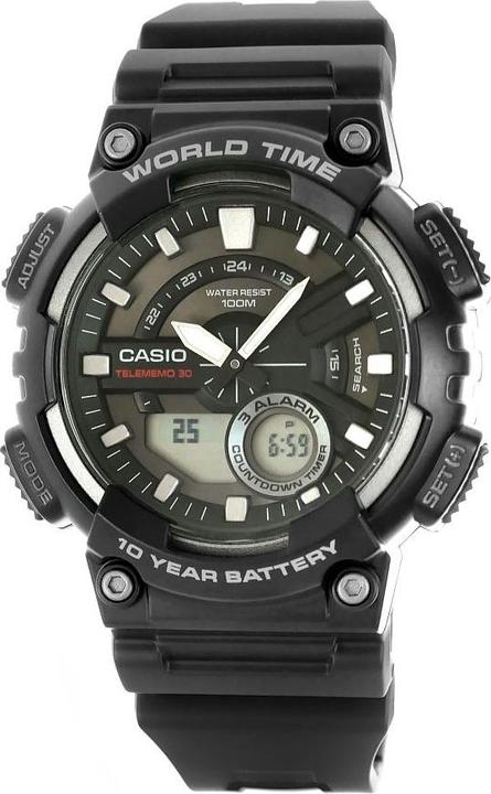 Produktbild Casio AEQ-110W-1AVDF Herrenuhr (Analoguhr, Digitaluhr)