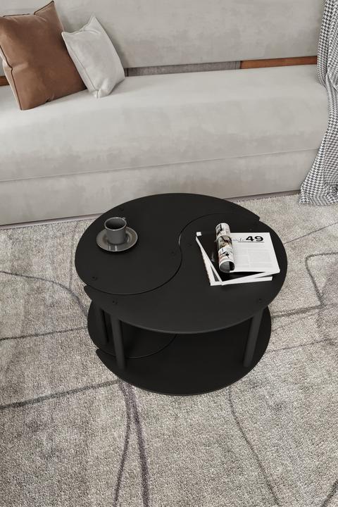 Immagine prodotto Hanah Home Tavolino Yin Yang 2 Set (70 x 38 x 70 cm)