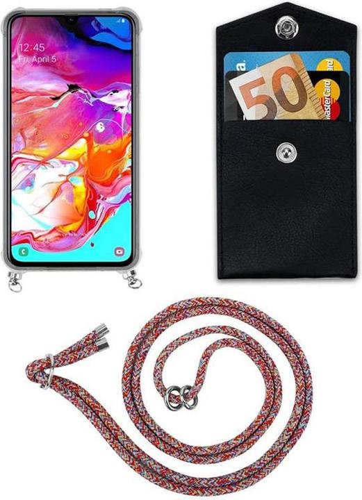 Produktbild Cadorabo TPU Handy Kette SILBER Cover