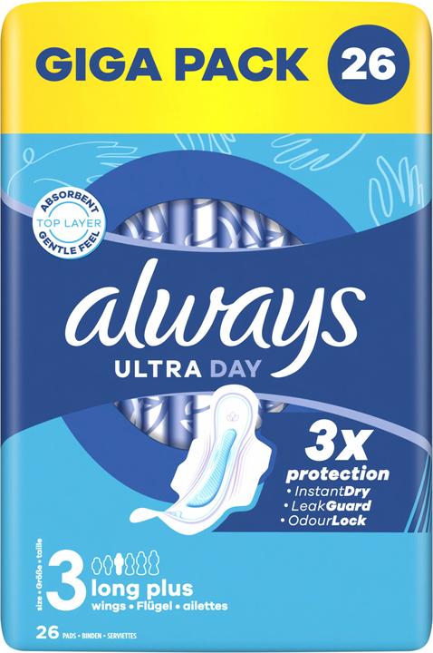 Produktbild Always Ultra Long Plus (26 x, Damenbinden)