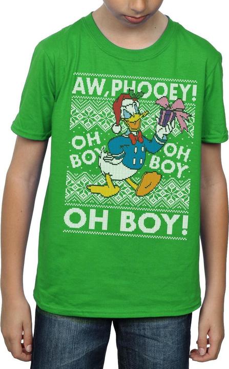 Produktbild Disney Donald Duck Christmas Fair Isle TShirt Jungen (152, 158)