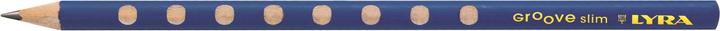 Actual product image Lyra Pencil Groove slim HB, Blue (HB, 12 x)