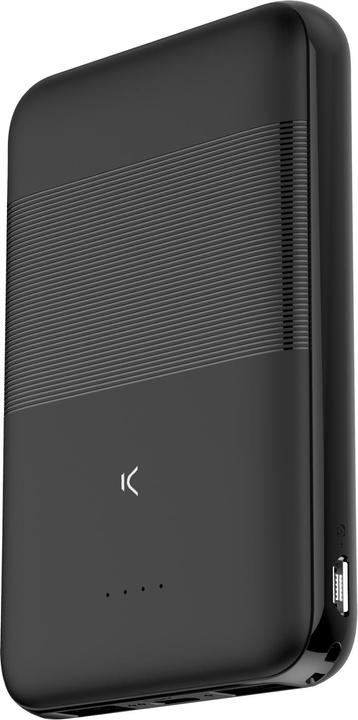 Image du produit KSIX POWER BANK 5.000 MAH USB + USB C-A CABLE BLACK (5000 mAh, 10 W, 10 Wh)