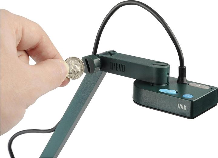 Produktbild Ipevo DOK V4K USB Ultra HD 8MP Mikro (4K, 34.5 x 25.5 cm)