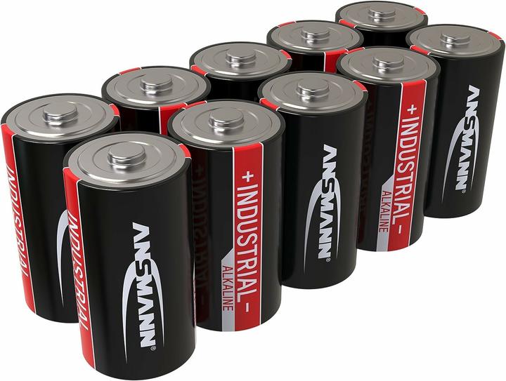 Ansmann Industrial Baby Alkali-Manganese (10 pcs., C, 7200 mAh)