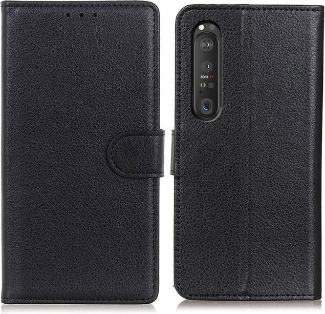 Produktbild MU Classic Litchi Leder Bookcover Series (Sony Xperia 1 III)
