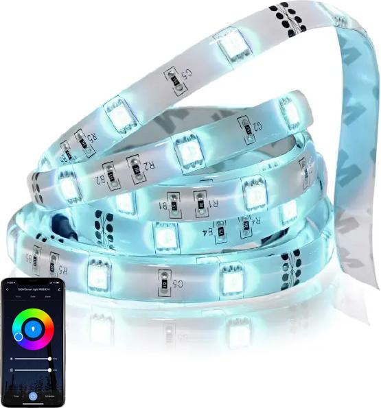 Actual product image SIGN Smart WiFi RGB LED Light Strip Extension (RGB, 100 cm, Indoor)