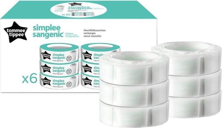 Produktbild Sangenic Nachfüllkassetten Simplee, 6er Pack (6 x)