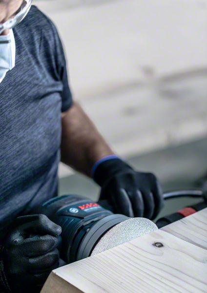 Productafbeelding Bosch Professional Zubehör Expert M480 schuurnet voor vlakschuurmachine, 150 mm, G 80, 5 stuks (80)