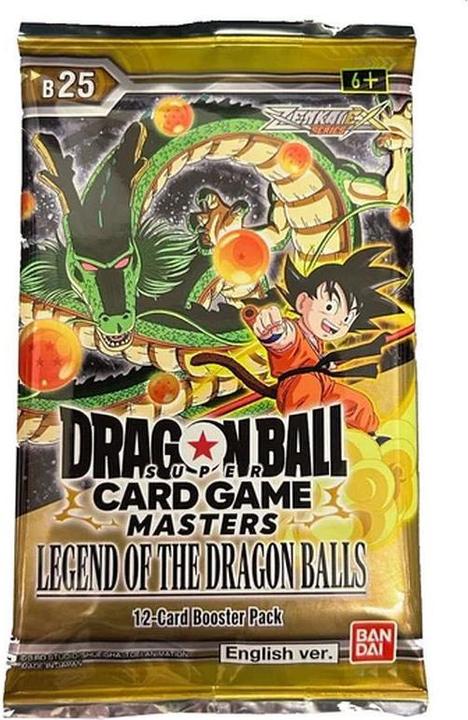 Actual product image Dragon Ball Masters Zenkai Series Ex Set 08 B25 (English, Booster display)