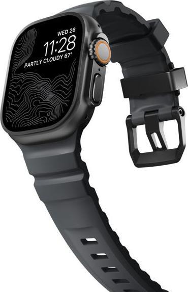 Actual product image Nomad Rocky Point Band 42/44/45mm Storm (Fluororubber (FKM), 44mm)