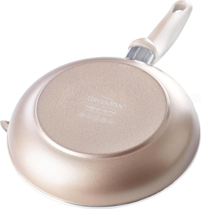 Image du produit Greenpan Cambridge Inductie Hapjespan met Deksel - 28 cm - PFAS-vrij - Brons (28 cm, Poêle à frire, Aluminium)