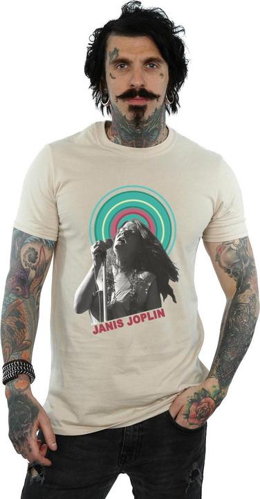 Immagine prodotto Janis Joplin Halo Photo Maglietta Uomo (S)