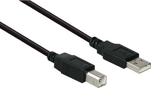 Produktbild Good Connections Anschlusskabel USB 2.0 Stecker A an Stecker B, Schwarz, 5m, ® (5 m, USB 2.0)