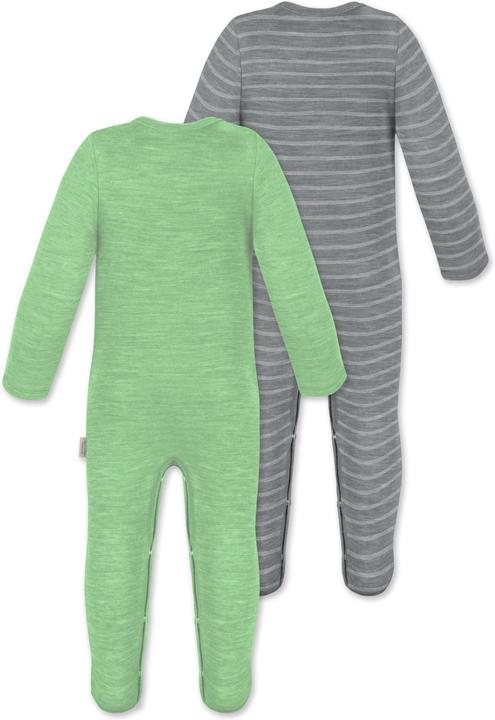 Immagine prodotto Normani Confezione da 2 pezzi di tutina MERINO baby merino "Levin" - 9413 (68)