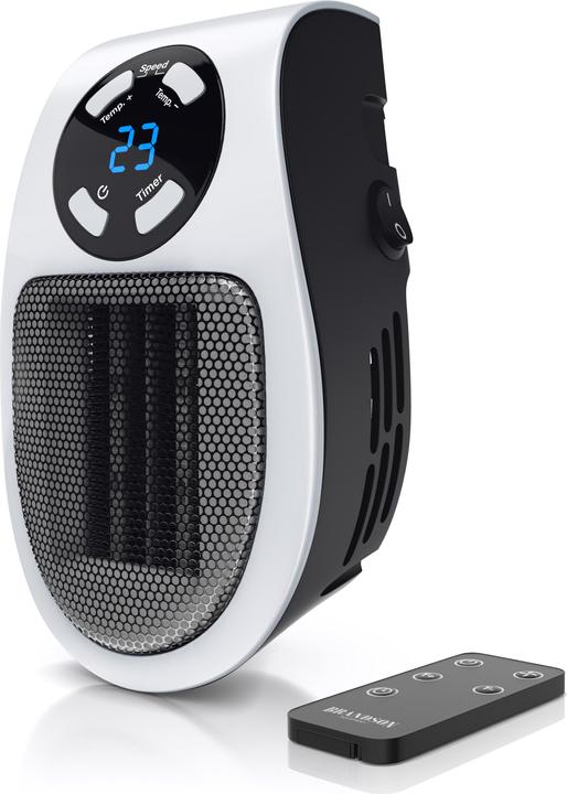 Brandson Prises de courant Mini radiateur soufflant (500 W)
