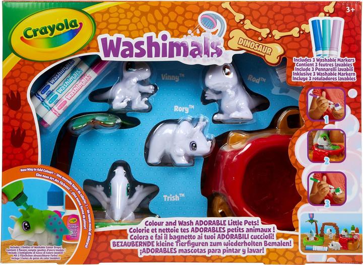 Actual product image Crayola Washimals Dinosaur