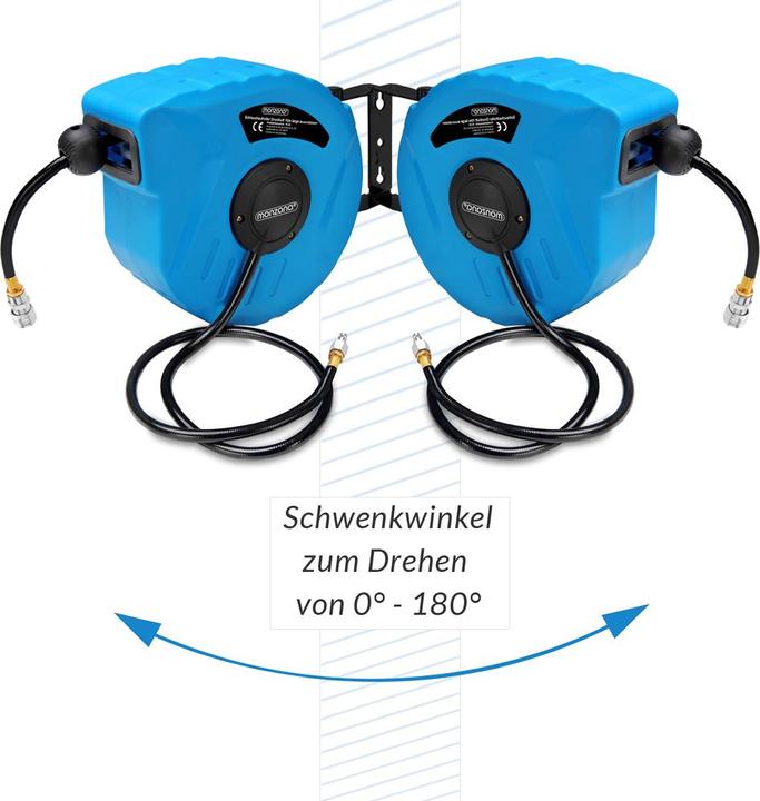 Actual product image Deuba Druckluftschlauch Aufroller