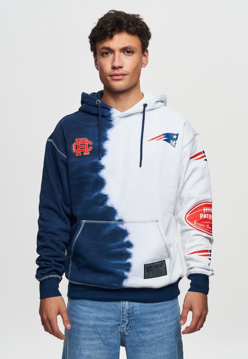 Produktbild Recovered Re:covered Fleece Hoody - INK DYE New England Patriots - XL (XL)