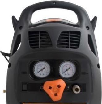 Produktbild Kyocera Tjep compact kompressor 6/15-1 - 1,5HK, 1 cylinder, 6 ltr. tank, 230V max. 8 bar (6 l)