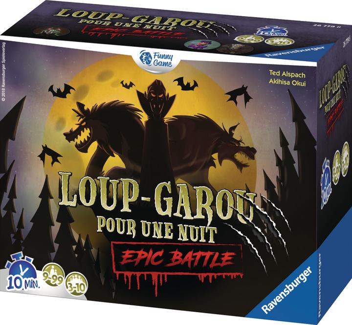 Produktbild Ravensburger Loup-Garou Epic Battle (Französisch)