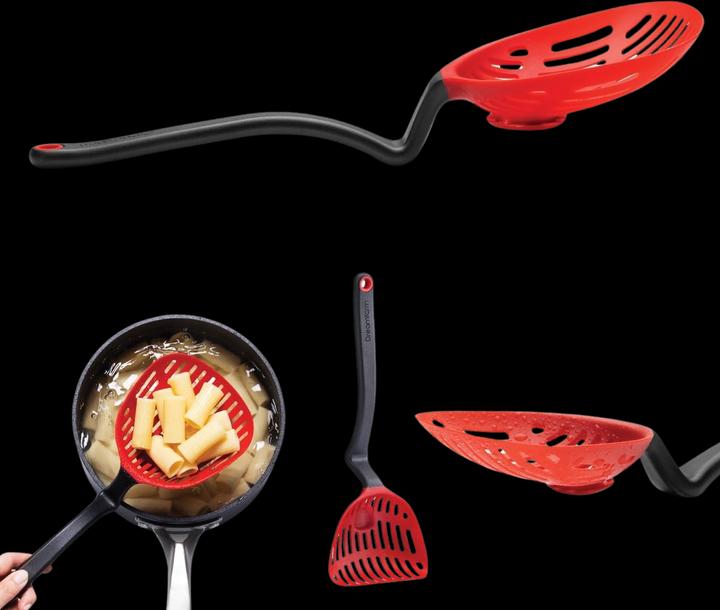 Produktbild DreamFarm Löffelsieb Gross Lestrain Red