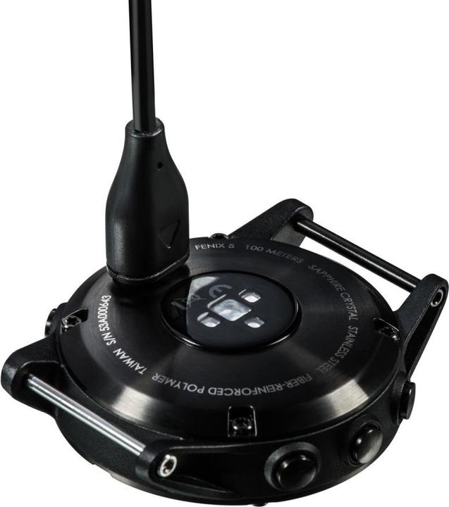 Image du produit Deltalabs Garmin Fenix/Forerunner Clip de charge USB - Câble de charge pour smartwatches (Noir, 1m)