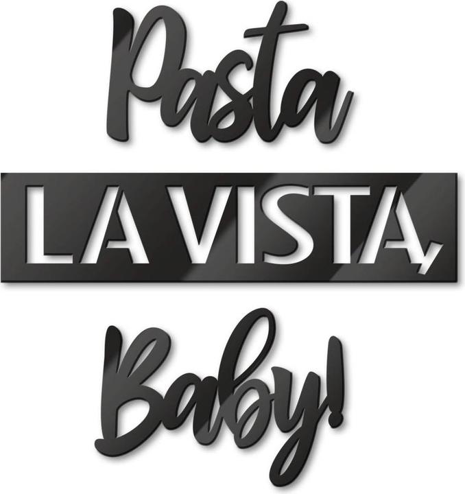 Actual product image Trenddeko Pasta La Vista Baby (40 x 43 cm)