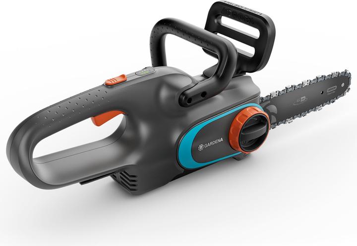 Actual product image Gardena Akku-Kettensäge PowerSaw 250/18V P4A solo (Battery chain saw)