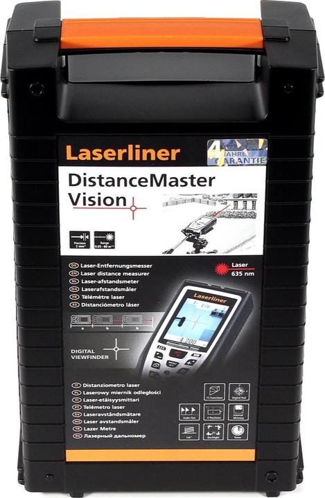 Produktbild Laserliner Laser-Entfernungsmesser DistanceMaster Vision (80m,Tilt,Cam) (80 m, 635 nm)