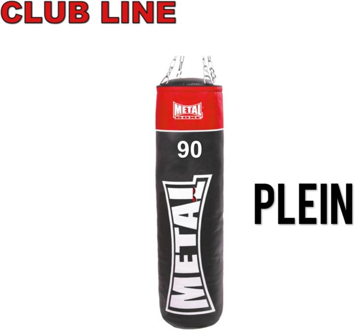 Produktbild MetalBoxe Boxsack gefüllt Club Line Noir 90 (90 cm, 25 kg)