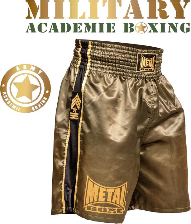 Image du produit MetalBoxe Short Boxe Anglaise Pro Line Military (M)