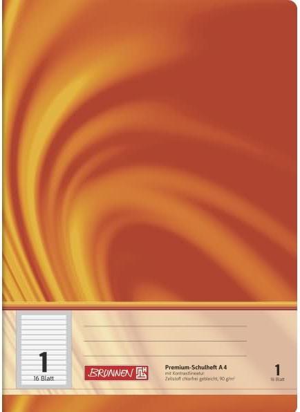 Image du produit Cahier d'école Vivendi Ligné 1 DIN A4 sans marge, 16 feuilles (A4)