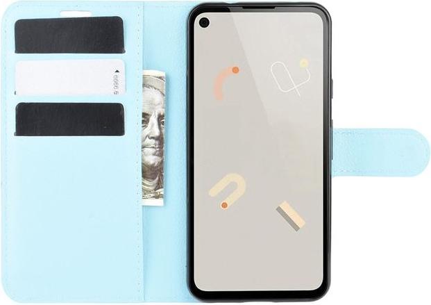 Productafbeelding MU Classic Litchi Leren Boekomslag Serie (Google Pixel 4a)