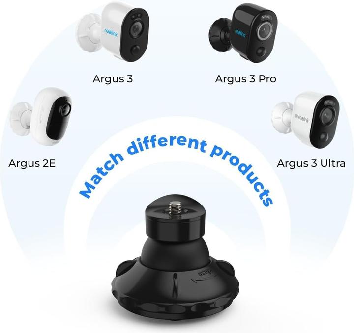 Actual product image Reolink Magnethalterung für Argus 3 Serie, Schwarz (Mounting kit)