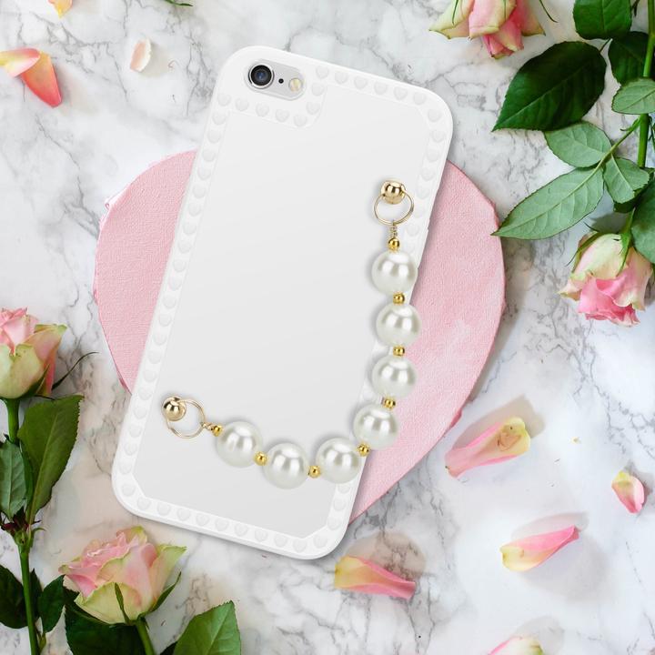 Produktbild Cadorabo Hülle für Apple iPhone 6 / 6S im TPU Perlen Style (Apple iPhone 6)