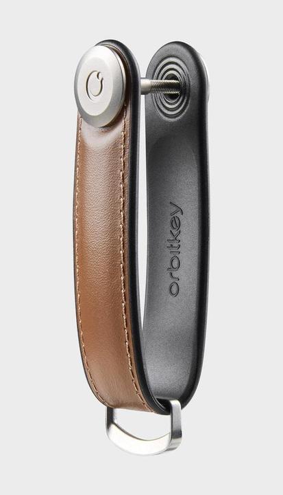 Actual product image Orbitkey Hybrid Leather Key Organiser - Acorn