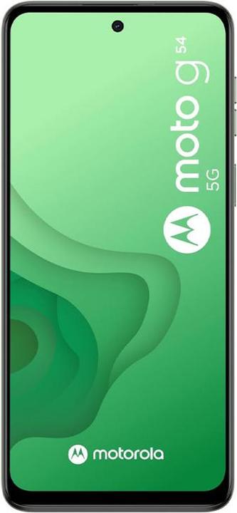 Image du produit Motorola Moto G54 (256 Go, Vert menthe, 6.50", SIM + eSIM, 50 Mpx, 5G)