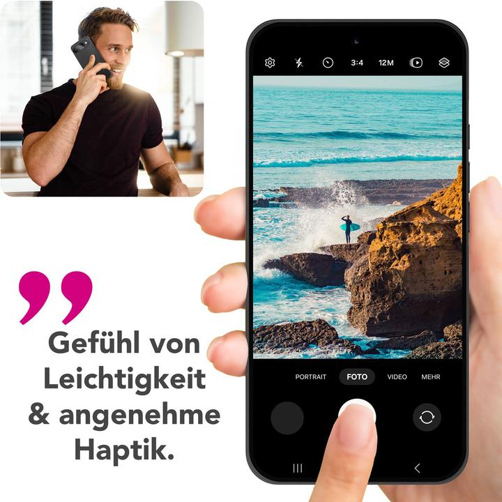 Actual product image Nalia Phantom - 0,3mm Extrem Dünn, Federleicht, Mattiert, Minimalistisch - Ultra-Slim Handycase (Google Pixel 9)